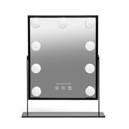 Gillian Jones - Makeup Artist Sort Spejl 9 LED Pærer & Touch