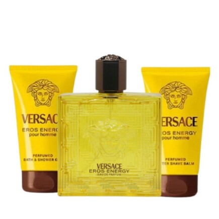Versace - Eros Energy Eau de Parfum Sæt 50 ml + Showergel & Aftershave