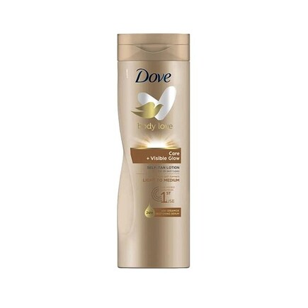 Dove - Visible Glow Self Tan Body Lotion Medium - 400 ml