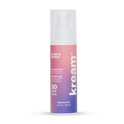 Kream - Tropical Breeze Sun Dry Oil SPF 50+ - 200 ml