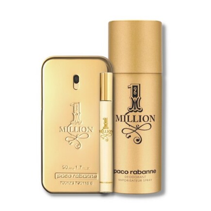 Paco Rabanne - 1 Million Sæt - 50 Edt, Travel spray & deodorant