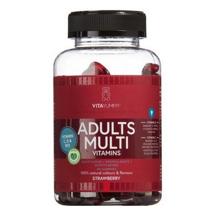 VitaYummy - Adults Multi Vitamin Strawberry Gummies 60 stk