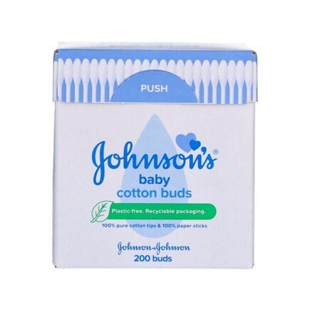 Johnsons - Cotton Buds 100% Bomuldsvatpinde - 200 Stk