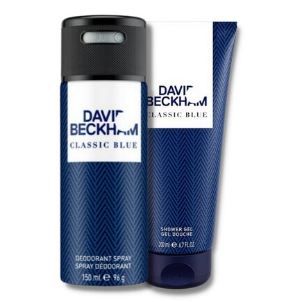 David Beckham - Classic Blue Deodorant & Shower Gel Sæt