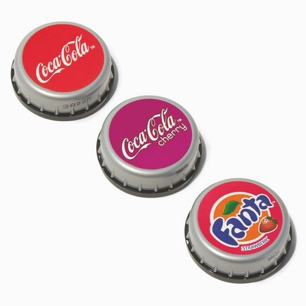 Lip Smacker - Coca Cola & Fanta Bottle Cap Lip Balms 