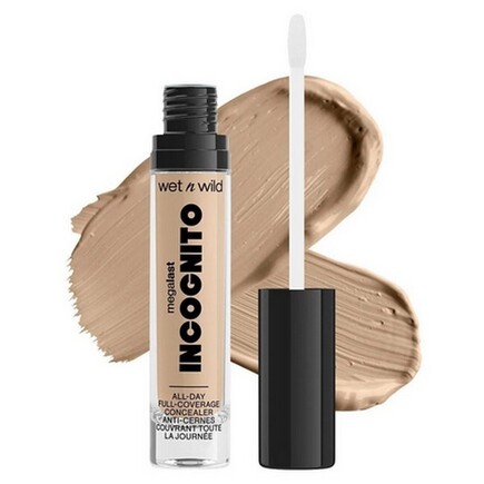 Wet n Wild - Megalast Incognito All Day Full Coverage Concealer - Medium Neutral - 5,5 ml