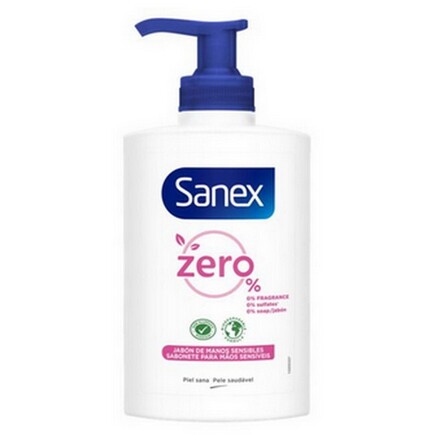 Sanex - Zero % Sensitive Håndsæbe - 250 ml
