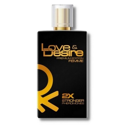 Love & Desire - Gold Premium Femme Pheromone Perfume - 100 ml