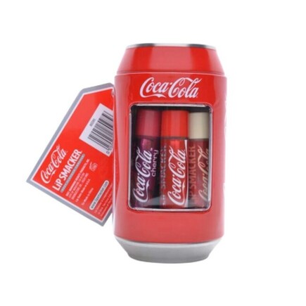 Lip Smacker - Coca Cola, Fanta & Sprite Tin Box Lip Balms - 6 stk