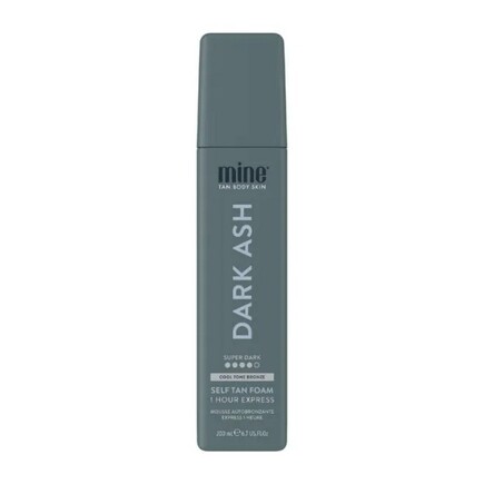MineTan - Dark Ash Self Tan Foam Color Base - 200 ml