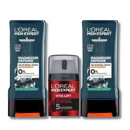 Loreal - Men Expert Skin Care Kit Ansigtscreme og Showergel