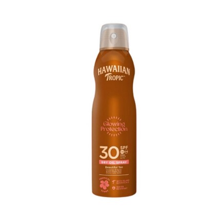 Hawaiian Tropic - Glowing Protection Dry Oil Sun Spray SPF30