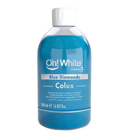 Oh White - Blue Diamonds Whitening Mouthwash - 500 ml