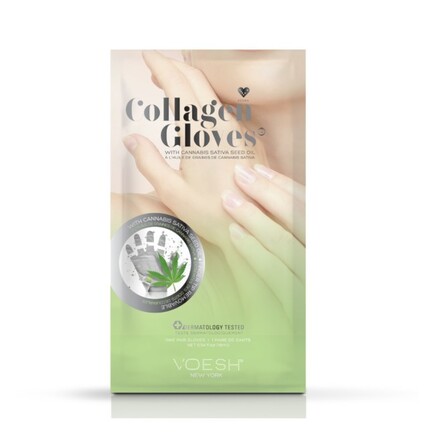 Voesh - Collagen Gloves CBD Hemp Seed Oil Håndmaske