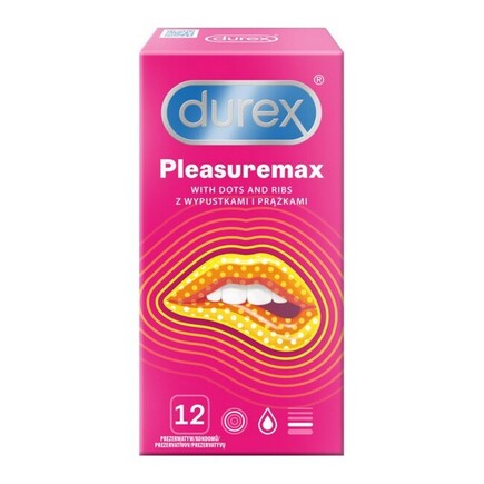 Durex - Pleasuremax Kondomer - 12 Stk.