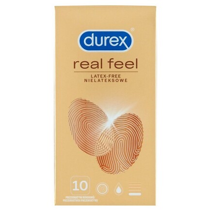 Durex - Real Feel Kondomer - 10 Stk.