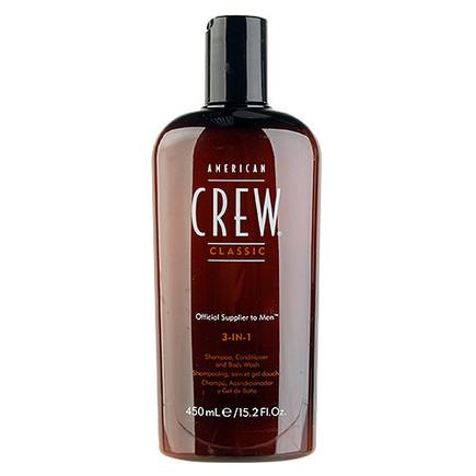 American Crew - 3 In 1 Shampoo - 450 ml