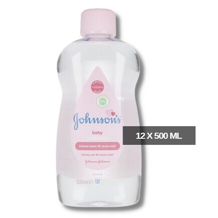 Johnsons - Original Baby Oil - 12 x 500 ml