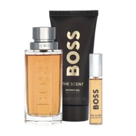 Hugo Boss - The Scent For Him Gaveæske - 100 ml Edt + 10 ml + Showergel