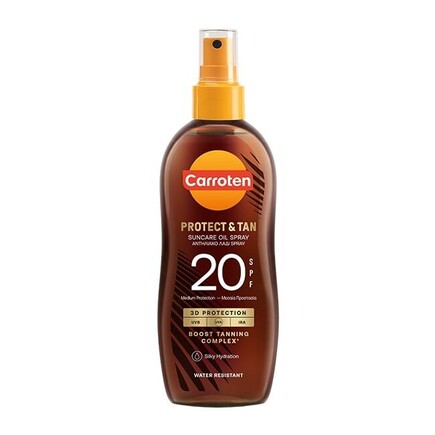 Carroten - Protect & Tan Tanning Oil Spray SPF20 - 150 ml
