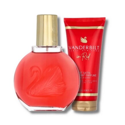 Gloria Vanderbilt - In Red Gaveæske - 100 ml Edp + Body Lotion