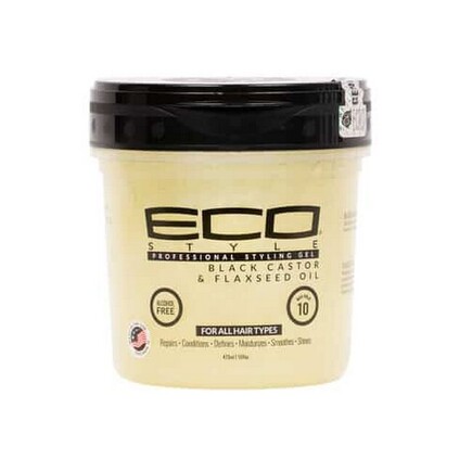 Eco Styler - Black Castor & Flax Seed Oil Styling Gel - 473 ml