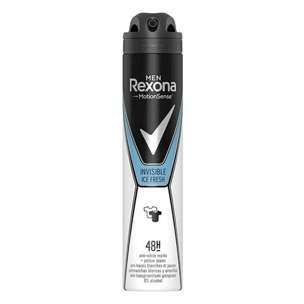 Rexona - Ice Fresh Invisible Deodorant Spray - 200 ml