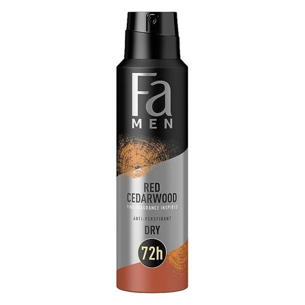 FA - Red Cedarwood Men Deodorant Spray - 150 ml