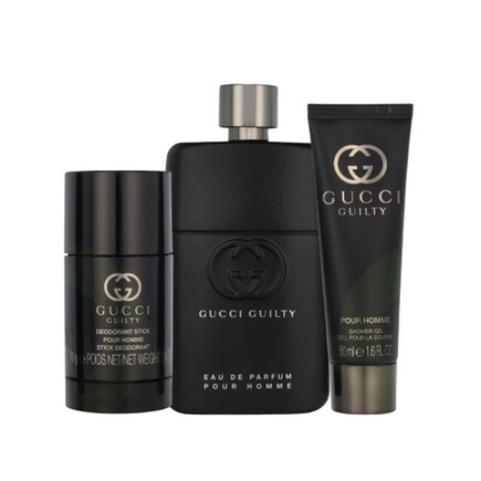 Gucci - Guilty Pour Homme Gaveæske 90 ml Eau de Parfum + Deo + Showergel