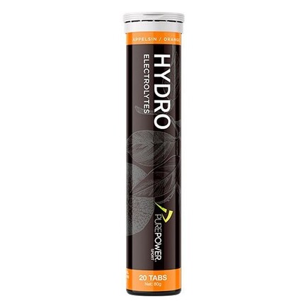 Pure Power - Hydro Elektrolytter Appelsin 20 Tabs 