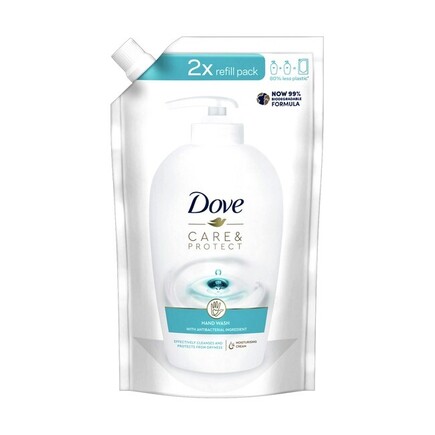 Dove - Care & Protect Håndsæbe Refill - 500 ml