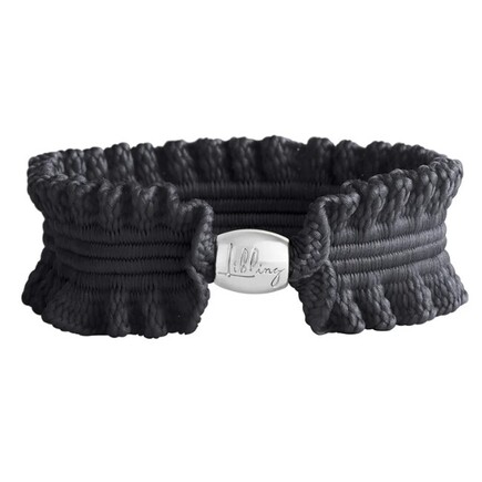 Libling - Original Hårelastik Black Sølv
