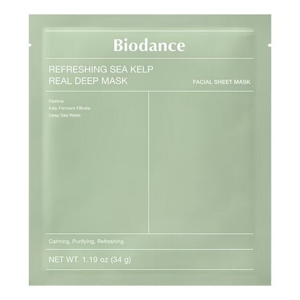 Biodance - Refreshing Sea Kelp Real Deep Mask Sheet Maske