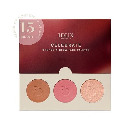 IDUN Minerals - Celebrate Bronze & Glow Face Palette