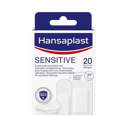 Hansaplast - Sensitive Strips Plastre - 20 stk